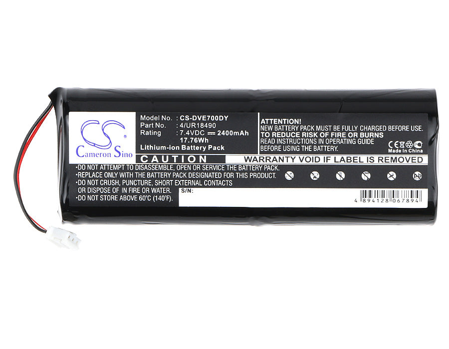 Sony D-VE7000S DVD Player Replacement Battery-5