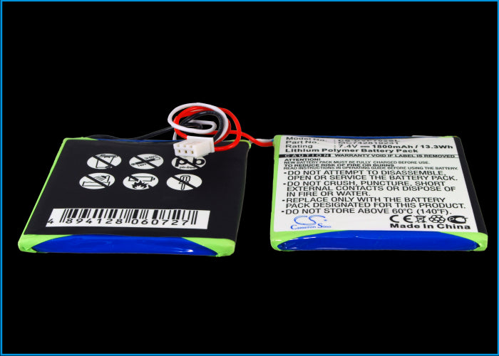 Dual DVD-P702 Replacement Battery-main