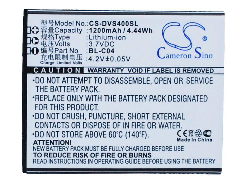 Doov D500 iSuper S1 iSuper S1K S1 S1K Replacement Battery-main