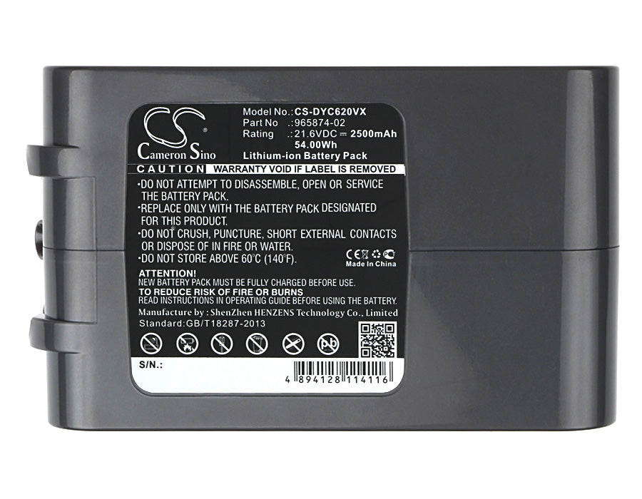 Dyson SV03 Battery For V6 Vacuums - Aubattery