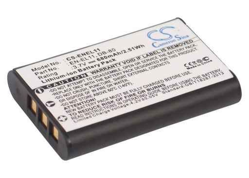Sanyo Xacti DMX-E10 Xacti VPC-E10 Replacement Battery-main