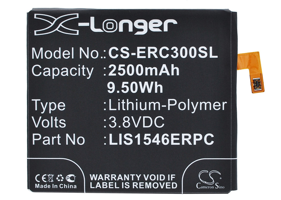 Sony Ericsson D2502 D2533 D5102 D5103 D5106 M50w S55T S55U Seagull Xperia C3 Xperia C3 dual Xperia C3 LTE Xperia T3 X Mobile Phone Replacement Battery-5