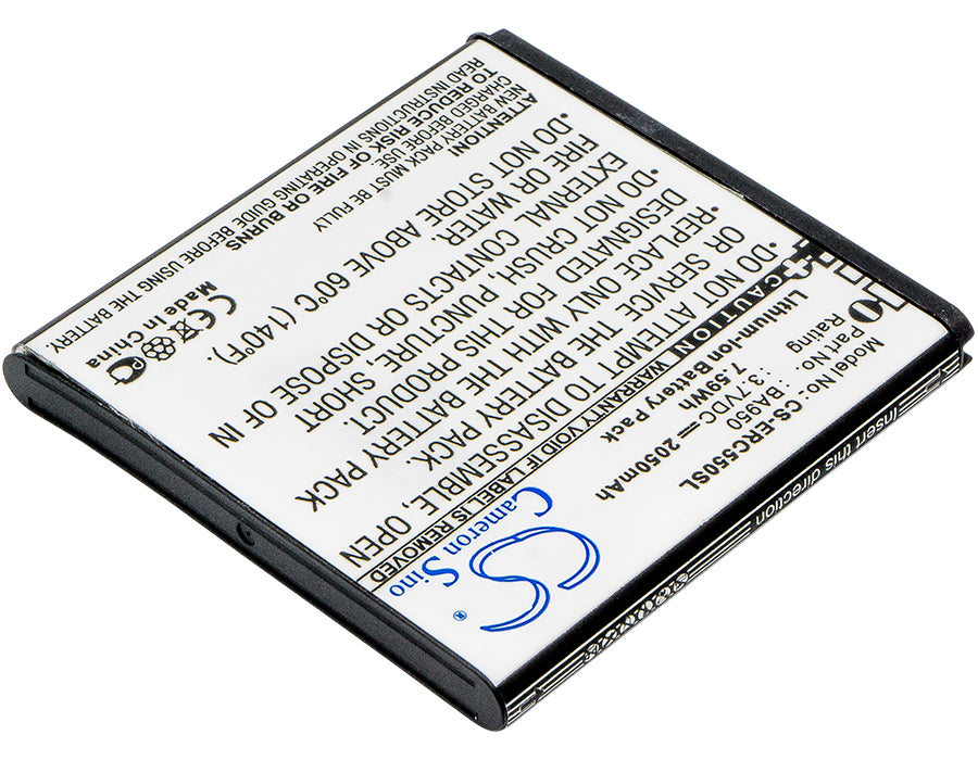 Sony Ericsson C5503 C550X Dogo M36 M36h M36i SO-04E Xperia A Xperia ZR Xperia ZR LTE Mobile Phone Replacement Battery-2