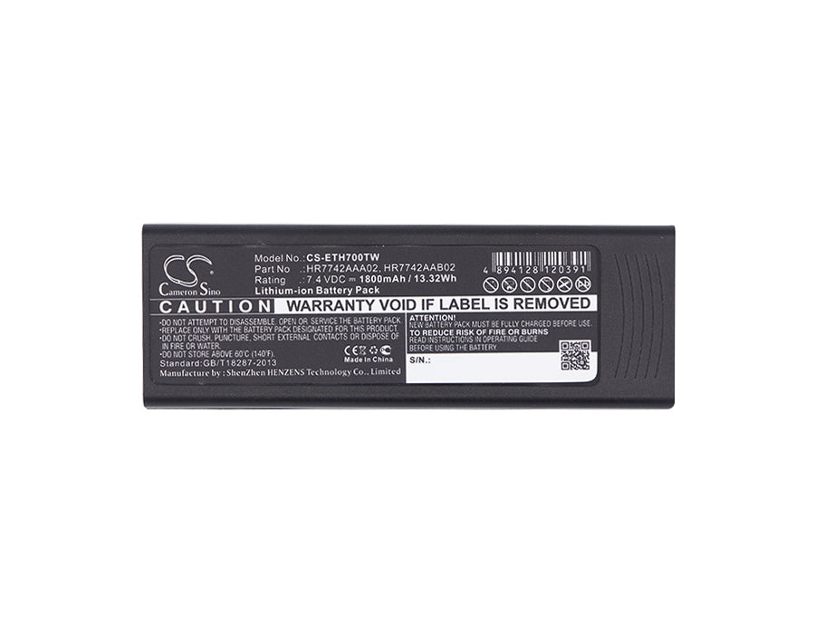 Eads P3G TPH700 1800mAh Two Way Radio Replacement Battery-5