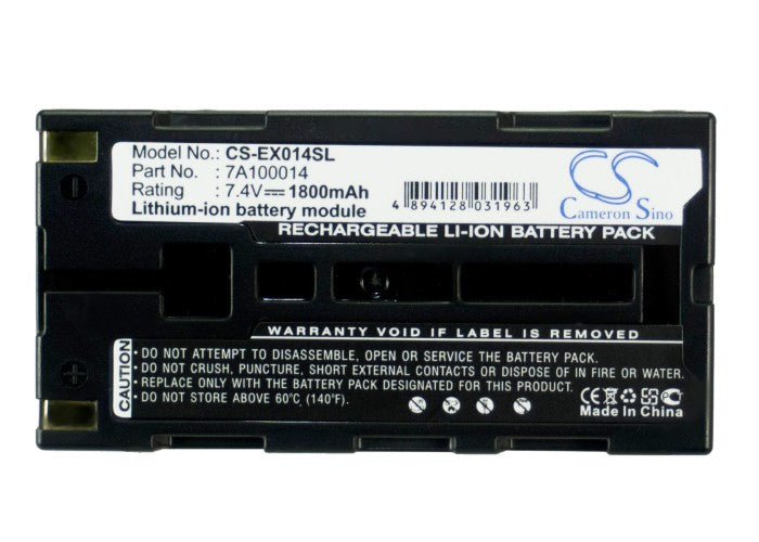 Printek FieldPro MT2 MT3-II MTP300 MTP400 1800mAh Printer Replacement Battery-5