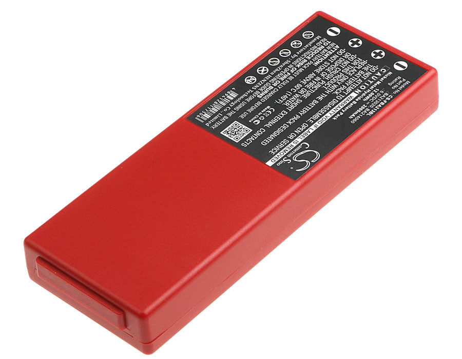 Liebherr Funkst 2000mAh Red Remote Control Replacement Battery-2