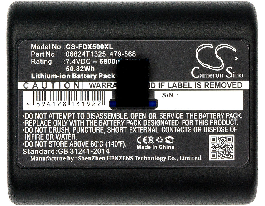 Netscout OneTouch AT Network Assistant One 6800mAh Replacement Battery-5