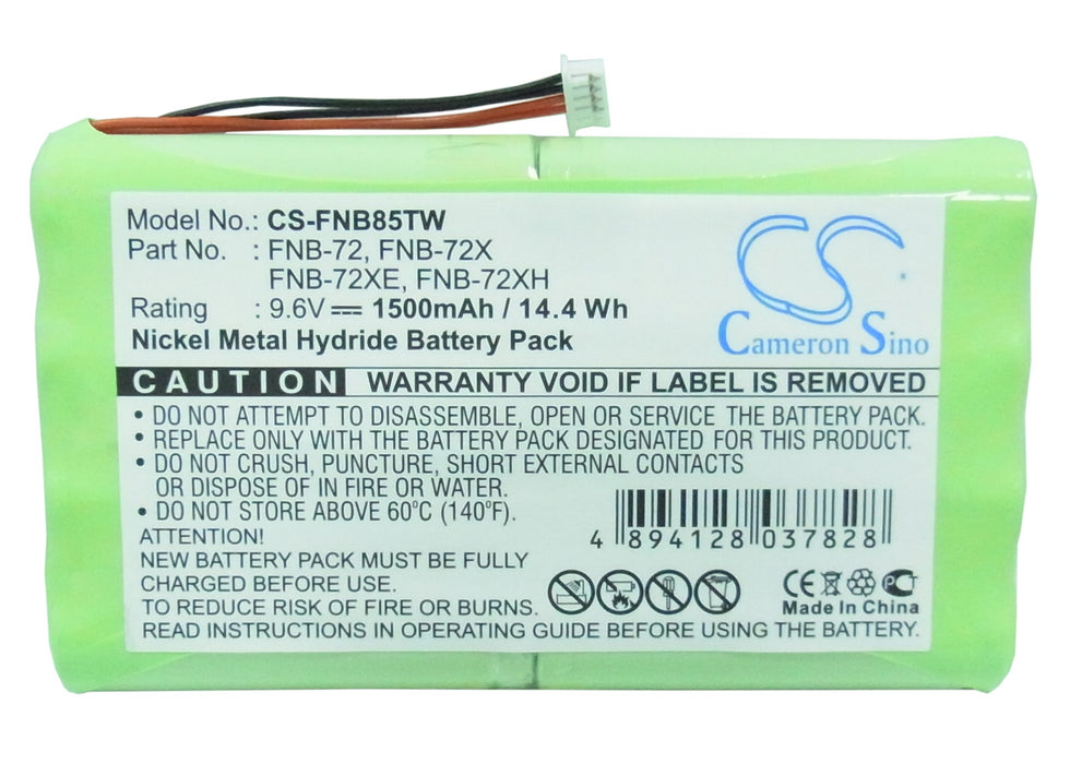 Vertex FT-817 FT-817ND Two Way Radio Replacement Battery-5