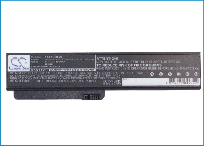 Founder A210N S2010 S280 S3100 Laptop and Notebook Replacement Battery-5