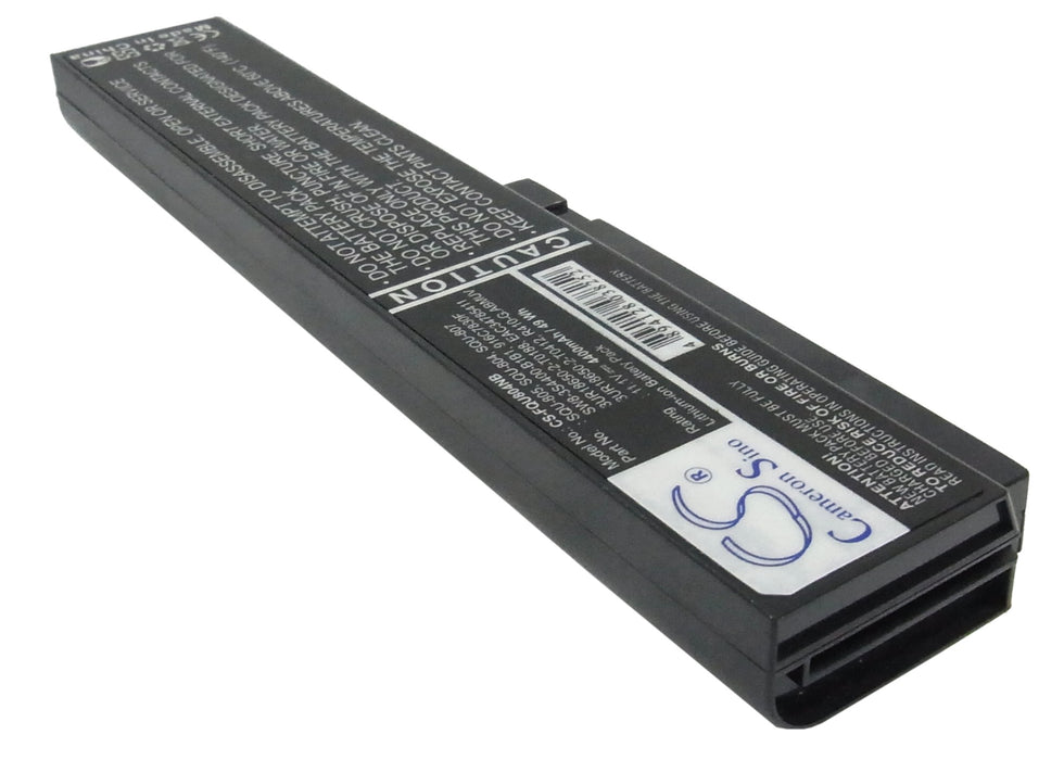 Philips Freevents 15NB8611 Freevents 15NB8611 05 4400mAh Black Laptop and Notebook Replacement Battery-2