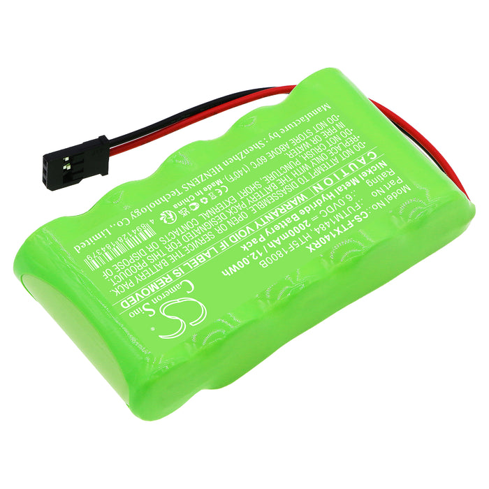 FUTABA Transmitter 10J Transmitter 14SG Transmitter 4PKS Transmitter 4PL Transmitter 6J Transmitter 8J 2000mAh Remote Control Replacement Battery