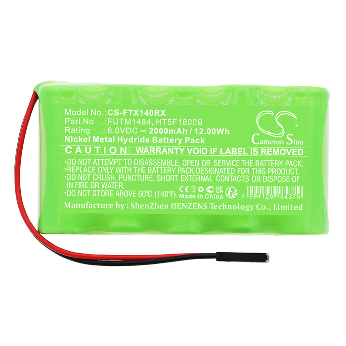 FUTABA Transmitter 10J Transmitter 14SG Transmitter 4PKS Transmitter 4PL Transmitter 6J Transmitter 8J 2000mAh Remote Control Replacement Battery