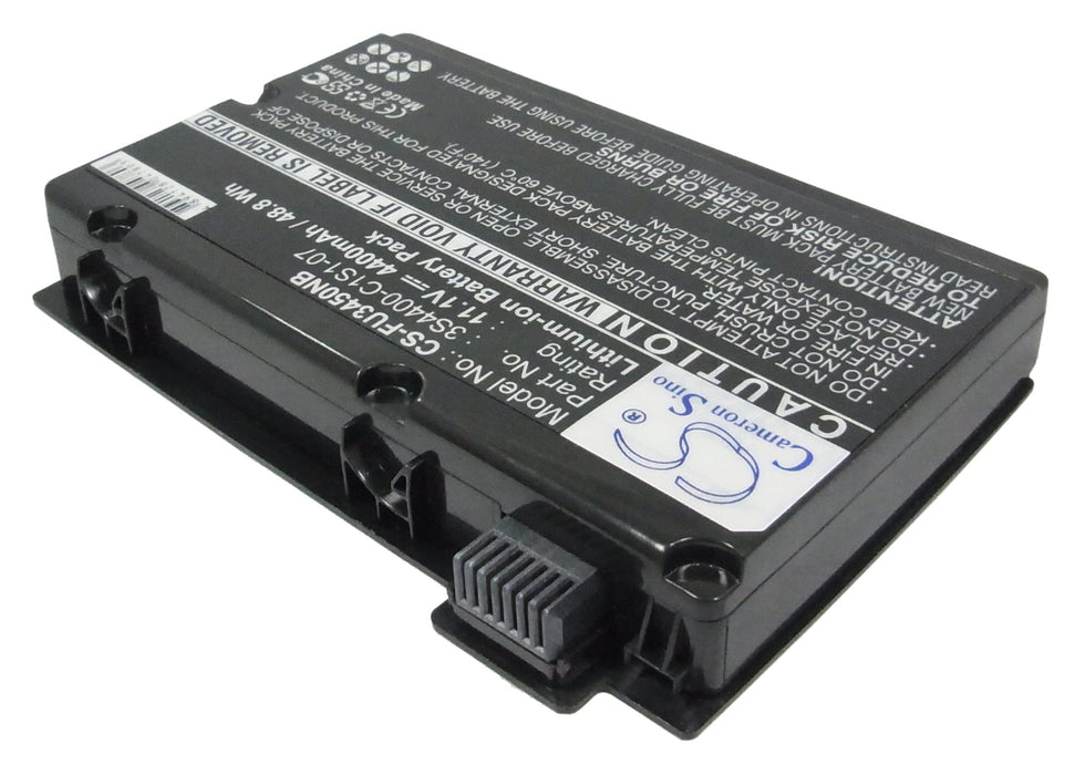 Fujitsu Amilo Pi3450 Amilo Pi3525 Amilo Pi3540 4400mAh Black Laptop and Notebook Replacement Battery-2