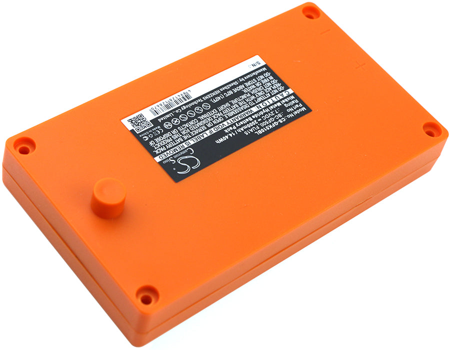 Gross Funk Crane Remote Control GF500 2000mAh Orange Remote Control Replacement Battery-2