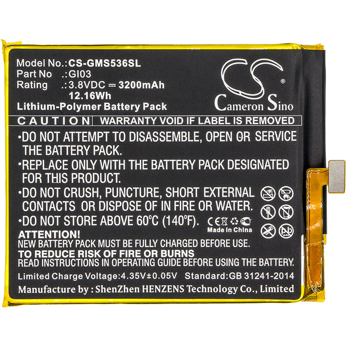 Gigaset GS53-6 ME pure Mobile Phone Replacement Battery-3