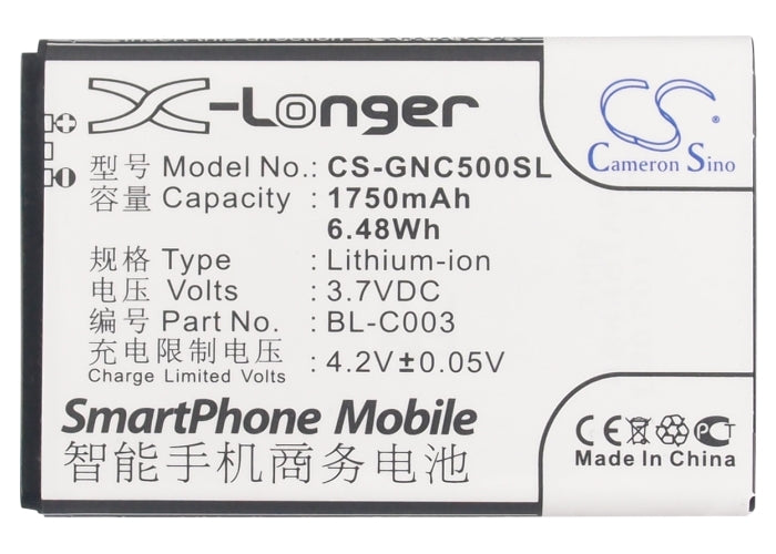 Gionee C500 C600 Mobile Phone Replacement Battery-5