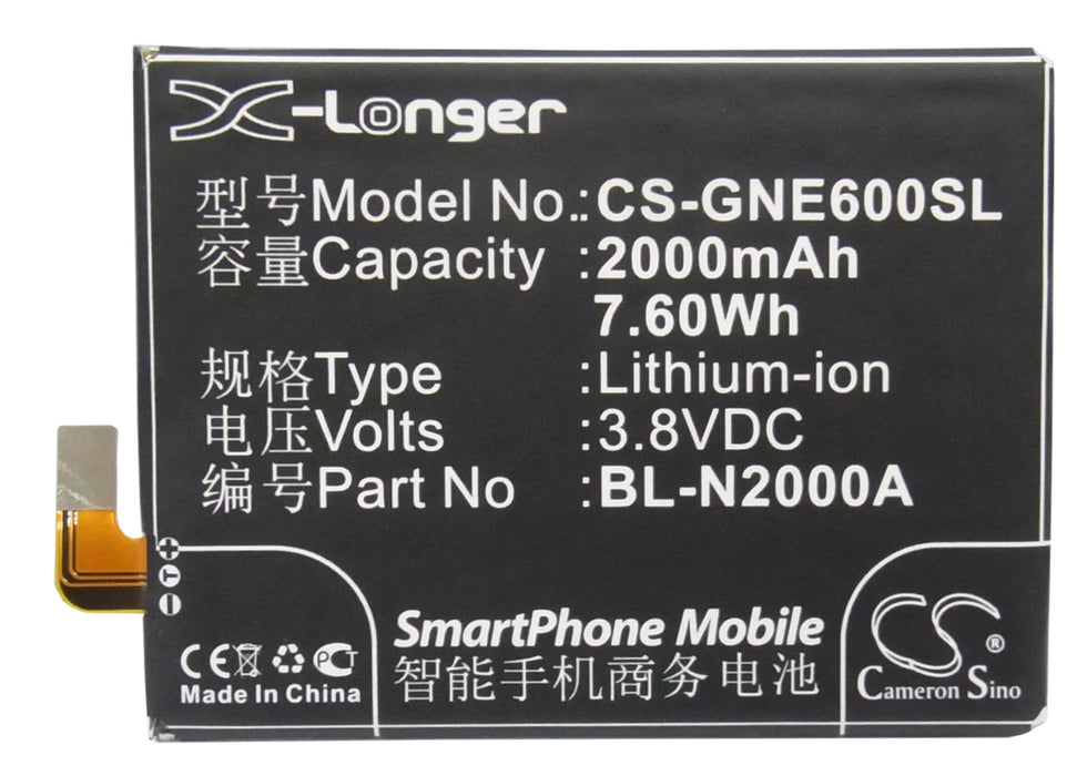 FLY IQ453 Quad Luminor FHD Mobile Phone Replacement Battery-5