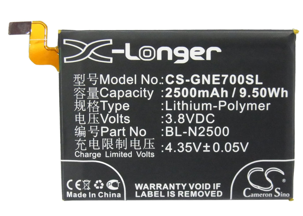 BLU L259L L260L Life Pure XL P0010UU Mobile Phone Replacement Battery-5