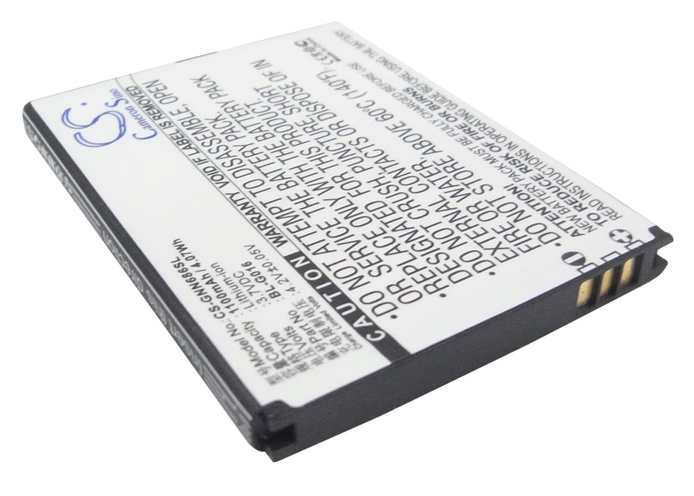 Gionee GN600 GN868 GN868H Mobile Phone Replacement Battery-2