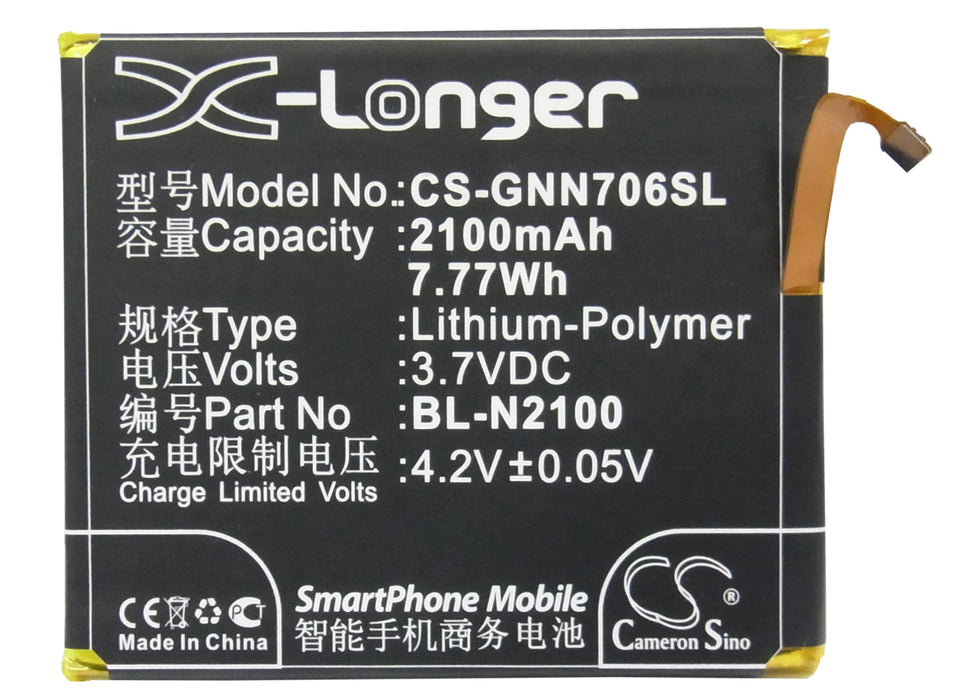Gionee GN706 GN706L Mobile Phone Replacement Battery-5