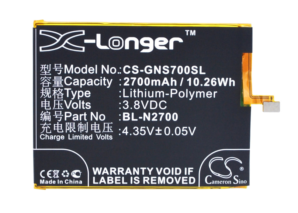 Gionee Elife S7 GN9006 Mobile Phone Replacement Battery-5
