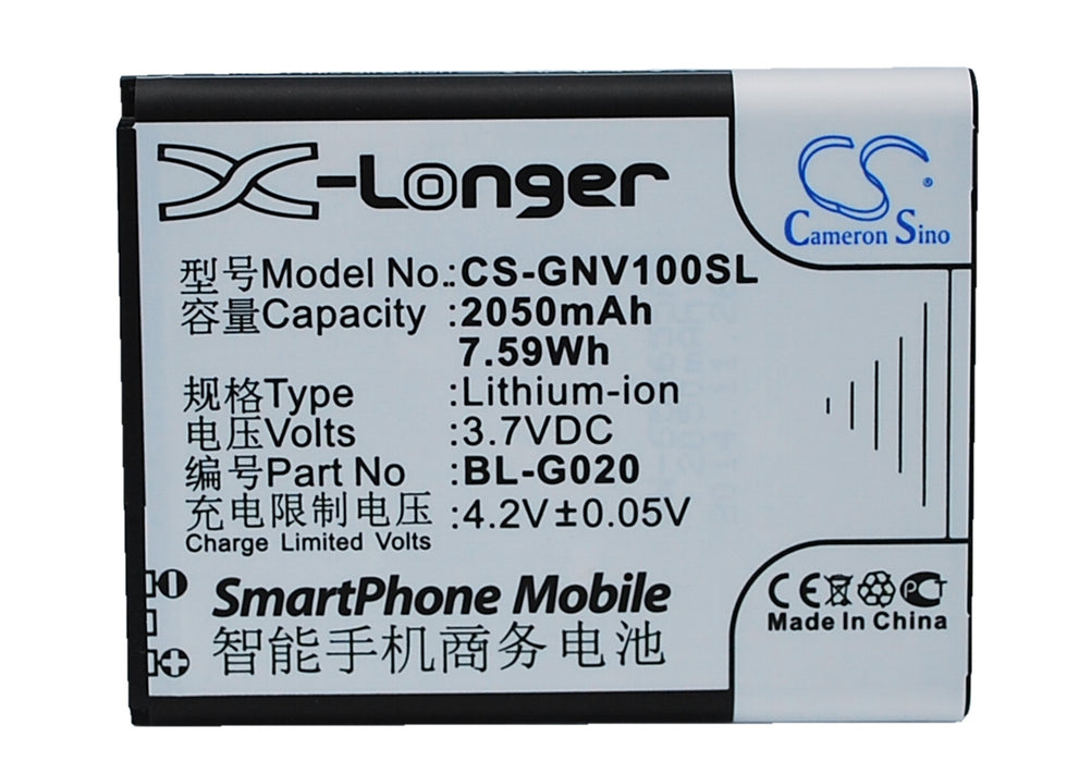 Gionee A326 A809 GN787 V100 Mobile Phone Replacement Battery-5