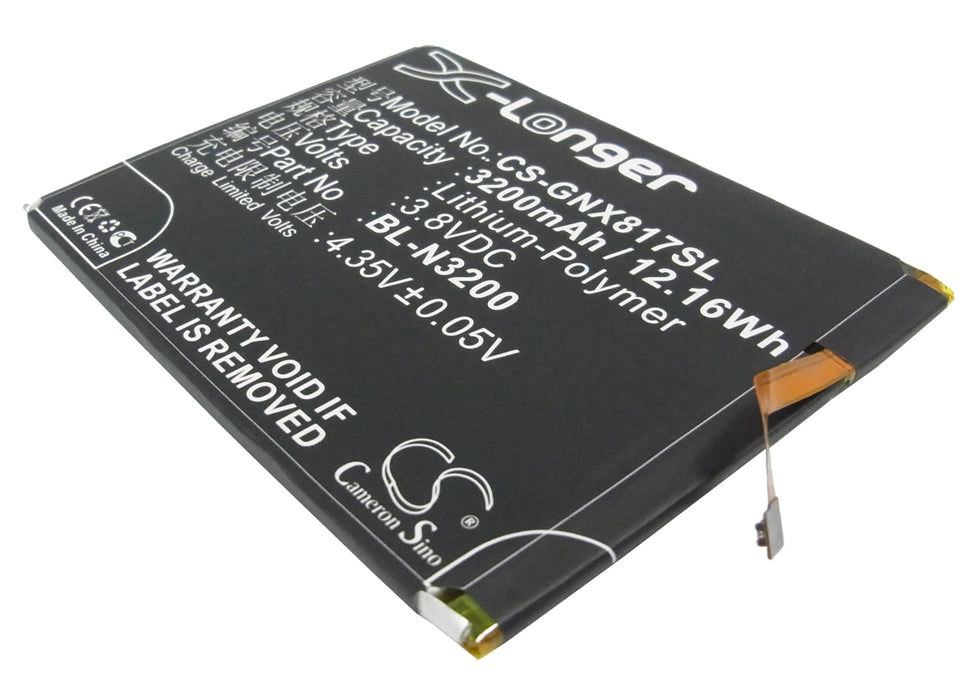Gionee X817 Replacement Battery-main