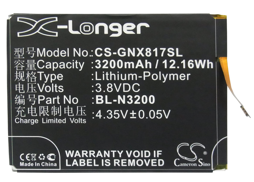 Gionee X817 Mobile Phone Replacement Battery-5