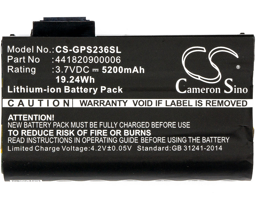 Getac PS236 PS236C PS336 5200mAh Replacement Battery-5