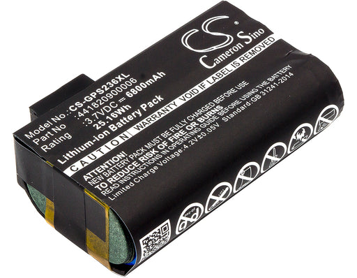Getac PS236 PS236C PS336 6800mAh Replacement Battery-main