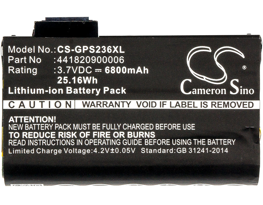 Sokkia SHC-236 SHC-336 6800mAh Replacement Battery-5