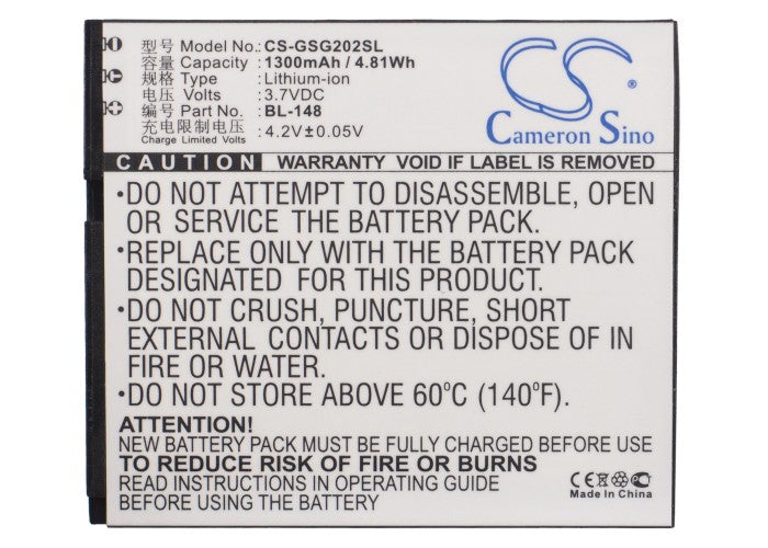 Gigabyte Gsmart GS202 Mobile Phone Replacement Battery-5
