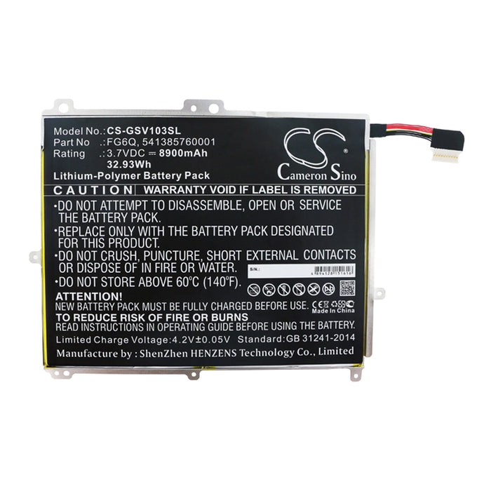 Gigaset QV1030 Tablet Replacement Battery-3