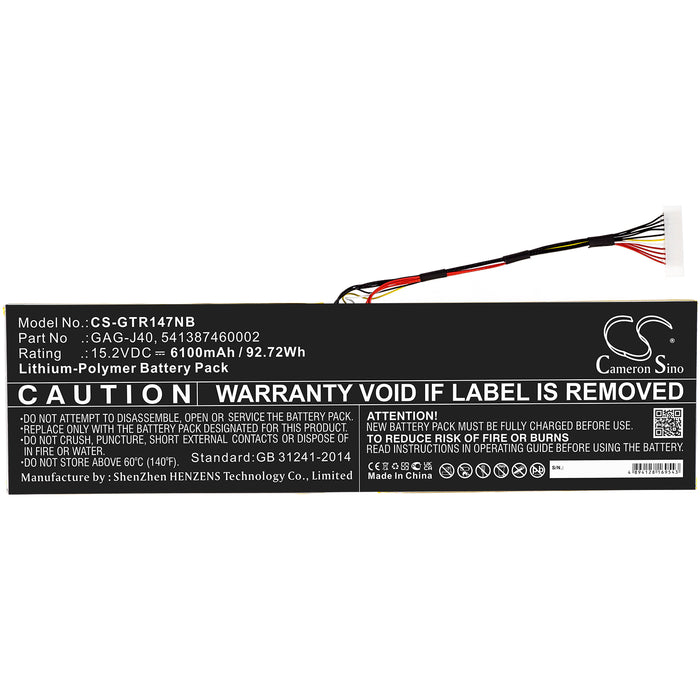 Gateway Aero 14 K7 Laptop and Notebook Replacement Battery-3