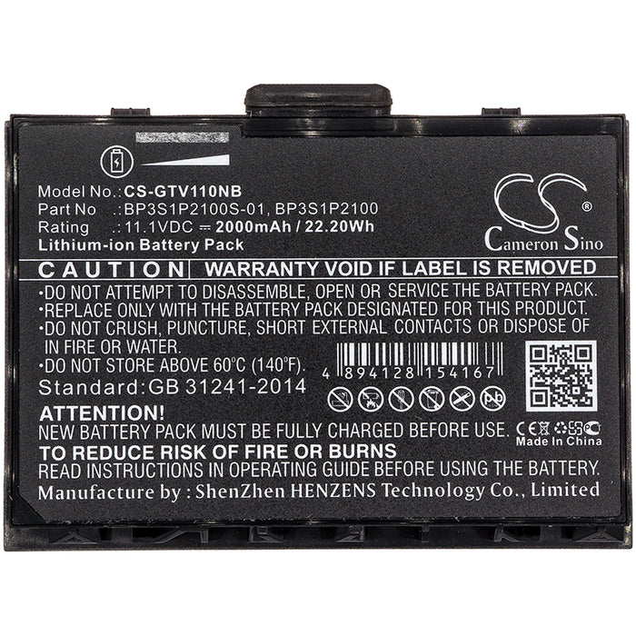 Getac V110 Laptop and Notebook Replacement Battery-5