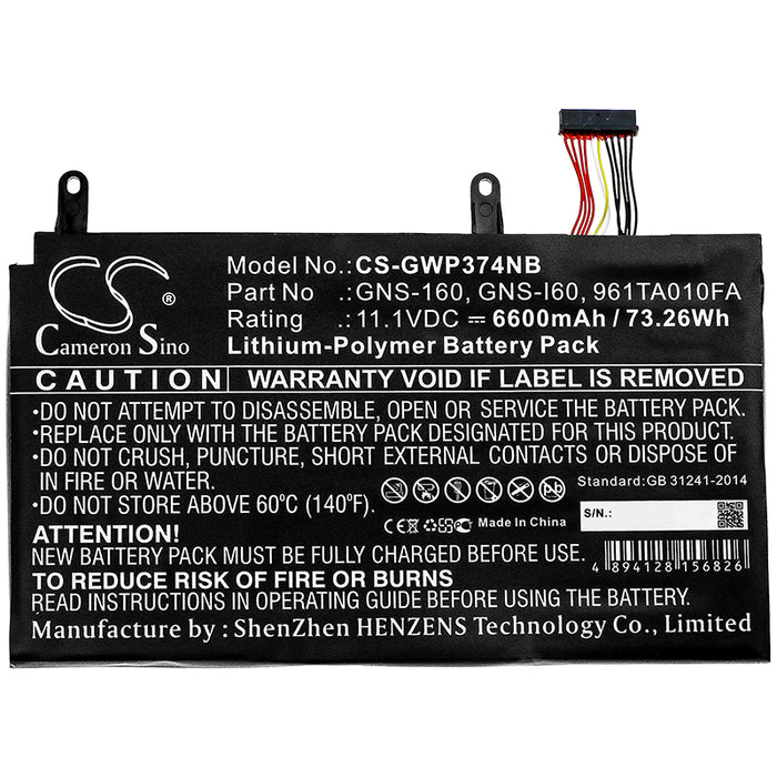 Gateway 961TA010FA Laptop and Notebook Replacement Battery-3