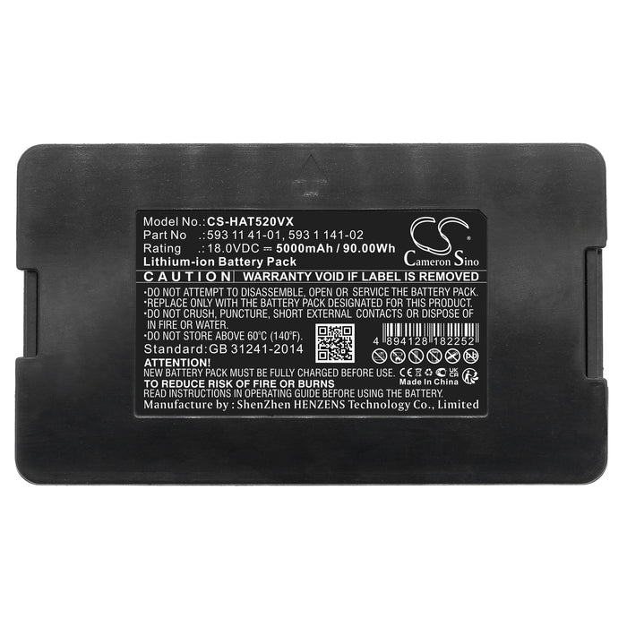 Husqvarna Automower 320 2013 Automower 320 2014 Automower 320 2015 Automower 330X 2013 Automower 330X 2014 Auto 5000mAh Lawn Mower Replacement Battery