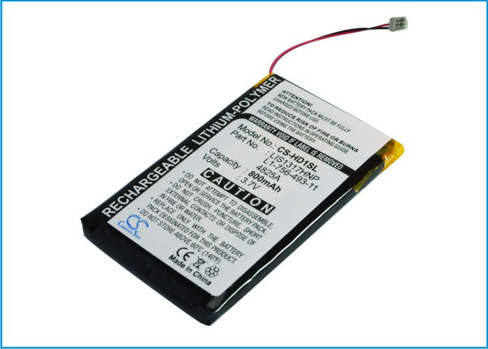 Sony NW-HD1 MP3 Player Replacement Battery-main