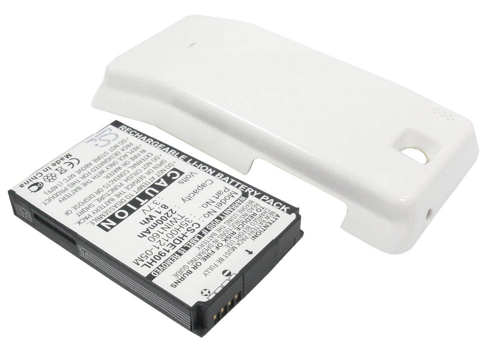 T-Mobile G2 Touch 2200mAh White Mobile Phone Replacement Battery-2