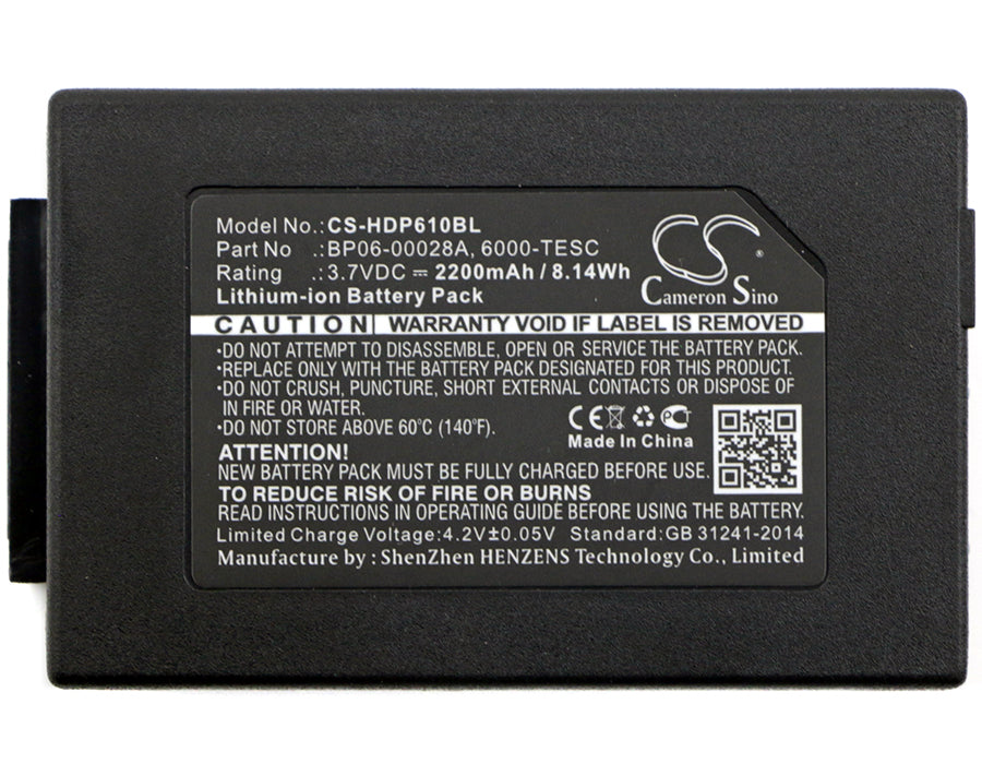 Dolphin 6000LU1 6100 6110 6500 Replacement Battery-5
