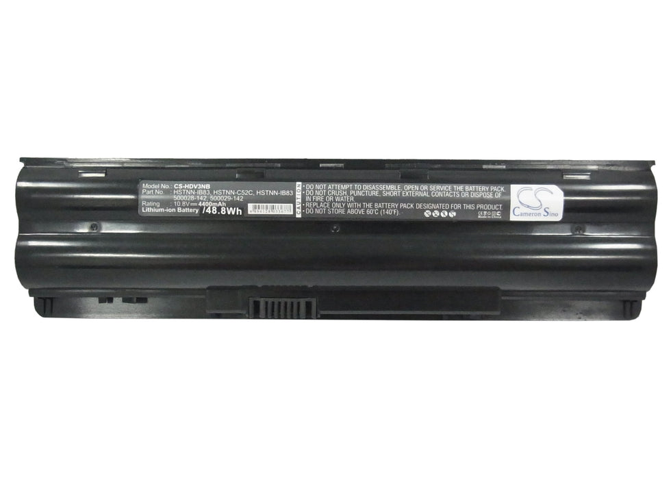 HP Pavilion dv3-1000 Pavilion dv3-1001TX Pavilion dv3-1051xx Pavilion dv3-1073cl Pavilion dv3-1075ca P 4400mAh Laptop and Notebook Replacement Battery-5