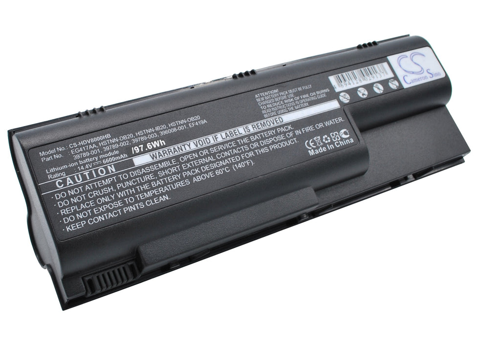 HP Pavilion dv8000 Pavilion dv8000t Pavilion dv8000z Pavilion dv8002ea Pavilion dv8005ea Pavilion dv8010ea Pav Laptop and Notebook Replacement Battery-2
