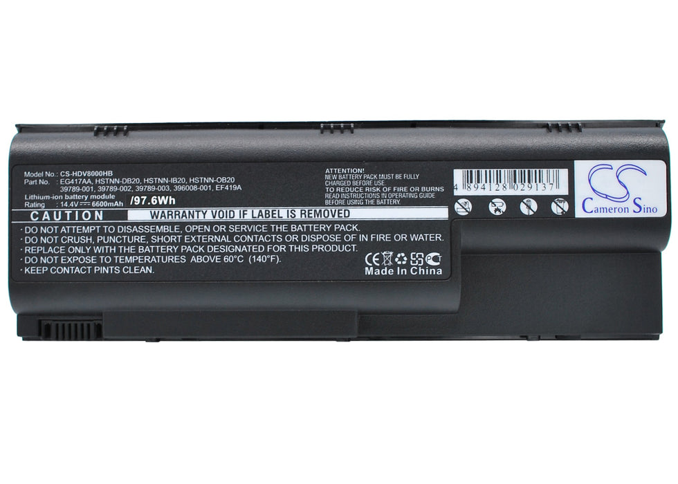 HP Pavilion dv8000 Pavilion dv8000t Pavilion dv8000z Pavilion dv8002ea Pavilion dv8005ea Pavilion dv8010ea Pav Laptop and Notebook Replacement Battery-5