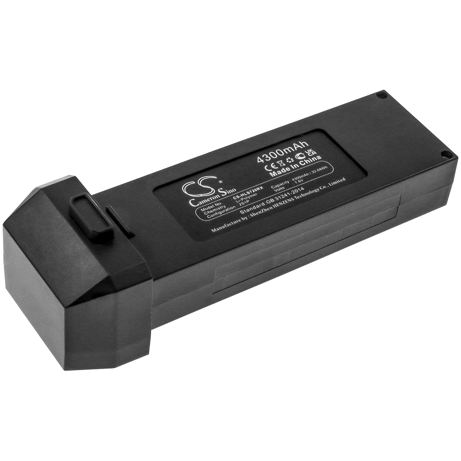 Holy Stone HS720 HS720E Replacement Battery: BatteryClerk.com 