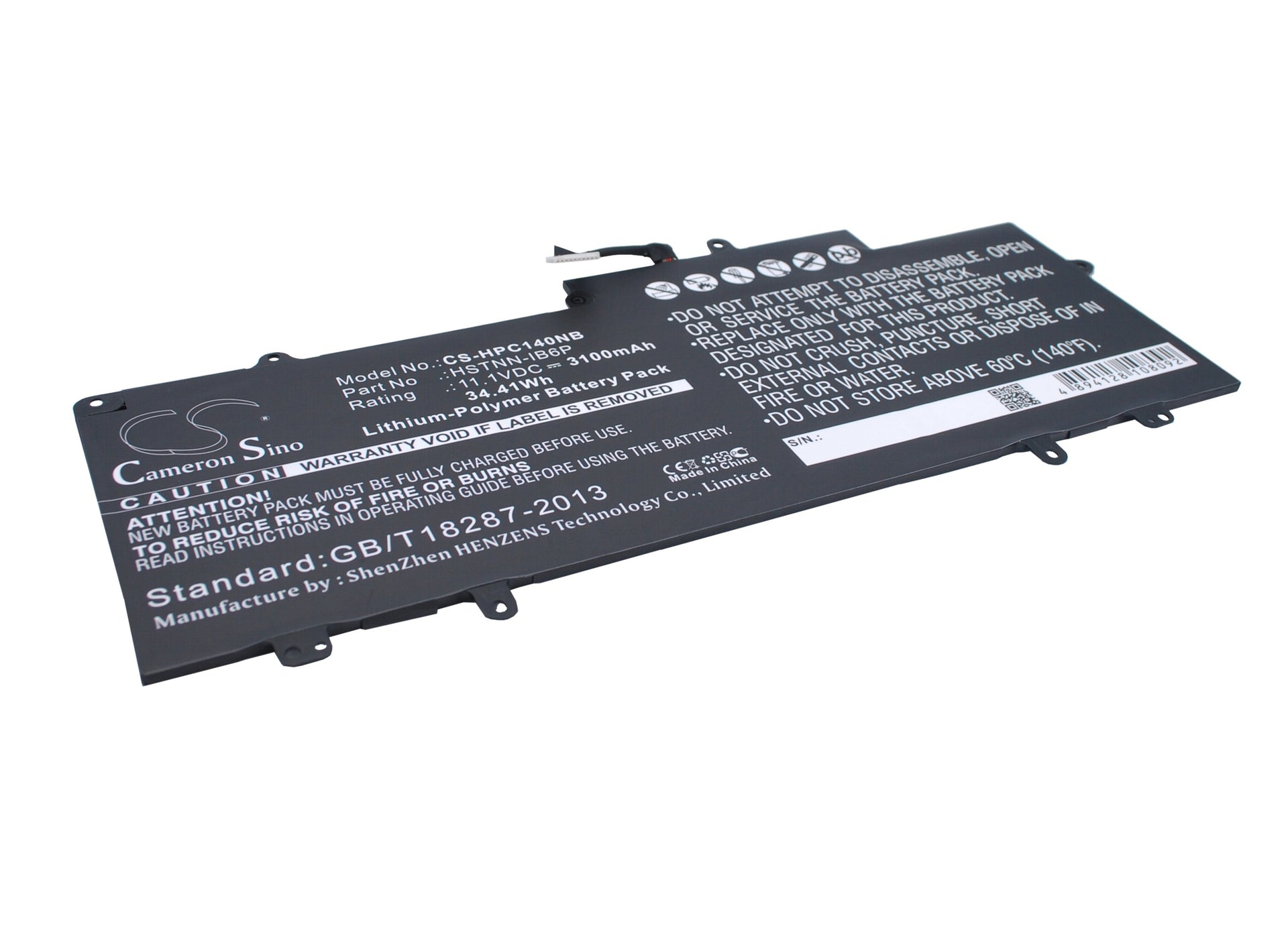 Schermo LCD LED 14 Pollici Per HP Chromebook 14-X010NR E 14-X010WM - Risoluzione HD 1366x768 - Foto 1