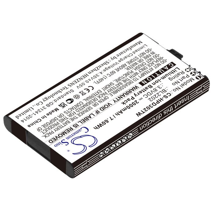 Hytera BD300 BD302 BD302i BD352i Two Way Radio Replacement Battery