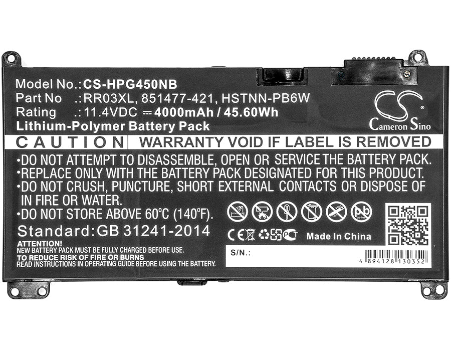 HP MT20 ProBook 430 G4 ProBook 430 G4(Y7Z38EA) ProBook 430 G4(Y8B44EA) ProBook 430 G4(Y8B45EA) ProBook 430 G4( Laptop and Notebook Replacement Battery-3
