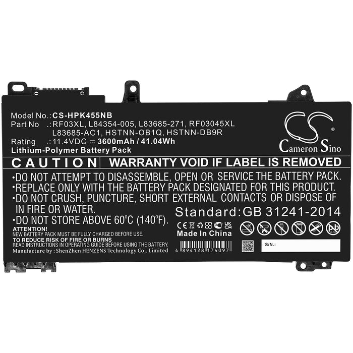 HP ZBook Studio G3 V8N22PA ZBook Studio G3 V8N23PA ZBook Studio G3 V8N24PA ZBook Studio G3 V8N25PA ZBook Studi Laptop and Notebook Replacement Battery-3