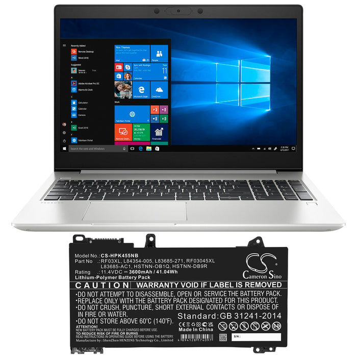 HP ZBook Studio G3 V8N22PA ZBook Studio G3 V8N23PA ZBook Studio G3 V8N24PA ZBook Studio G3 V8N25PA ZBook Studi Laptop and Notebook Replacement Battery-4