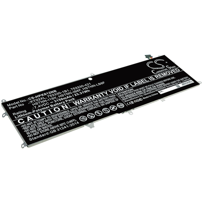 HP Pro X2 612 G1 Keyboard Replacement Battery-main
